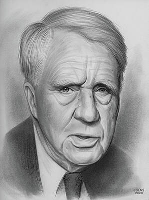 Robert Frost Drawings - Fine Art America