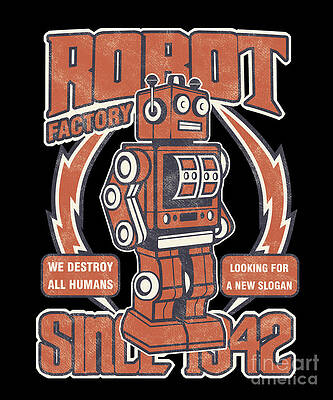 Robot Ninja Robots Technology Gift Digital Art by Thomas Larch - Fine Art  America