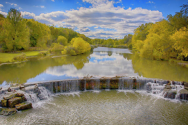 Rocky River at Mill Stream Run Reservation - Ohio by Mitch Spence Rocky River at Mill Stream Run Reservation - Ohio by Mitch Spence