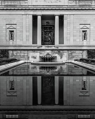 Wall Art - Photograph - Rodin Museum in Philadelphia by Elvira Peretsman