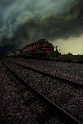 Wall Art - Photograph - Rolling Thunder  by Aaron J Groen