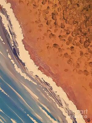 Rose Beach Abstract by April Reilly Rose Beach Abstract by April Reilly