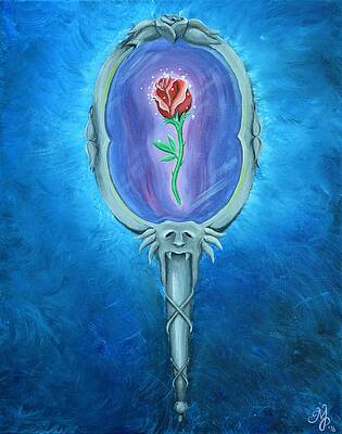 Belle Rose Paintings Fine Art America