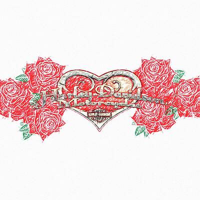 Wall Art - Drawing - Roses by Darrell Foster