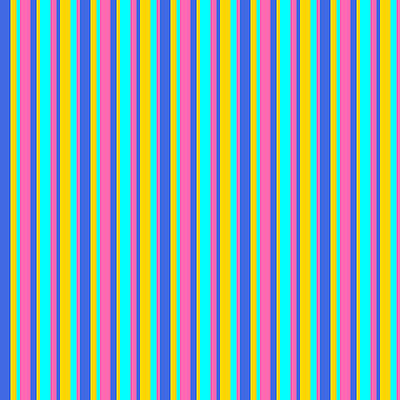 [ Thumbnail: Royal Blue, Yellow, Aqua, and Hot Pink Colored Lined/Striped Pattern Duvet Cover ]