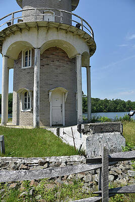 Ruins of an old lighthouse on the East Coast by Mark Stout Ruins of an old lighthouse on the East Coast by Mark Stout