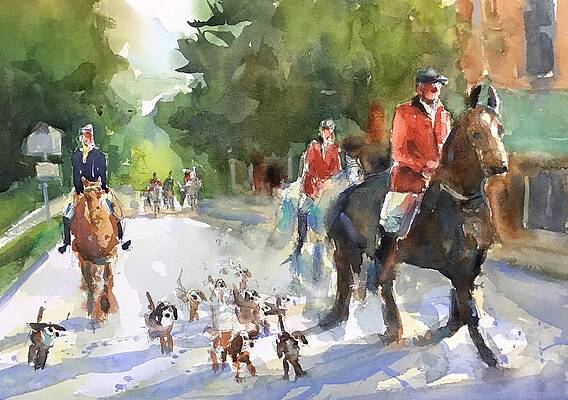 Running of the Hounds by Judith Levins Running of the Hounds by Judith Levins