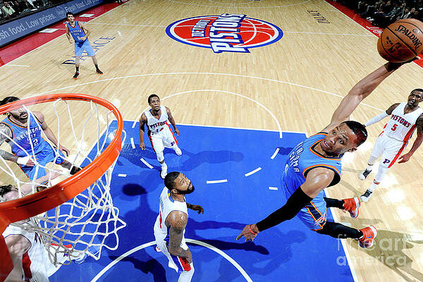 Wall Art - Photograph - Russell Westbrook by Chris Schwegler