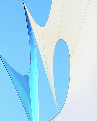 Wall Art - Photograph - Sailcloth Abstract Number Twenty by Bob Orsillo