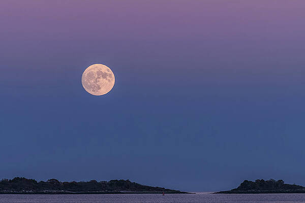 Salem Ma. Super Moon by Michael Hubley Salem Ma. Super Moon by Michael Hubley