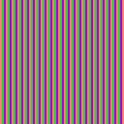 [ Thumbnail: Salmon, Lime Green, and Dark Violet Colored Stripes/Lines Pattern Duvet Cover ]