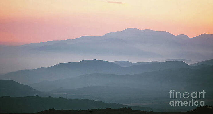 Wall Art - Photograph - San Bernardino Mt. Sunset by William Gunn