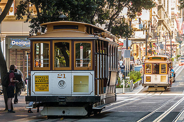 San Francisco Cable Cars by Anthony Sacco San Francisco Cable Cars by Anthony Sacco