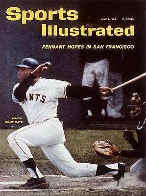 Wall Art - Photograph - San Francisco Giants Willie Mays... Sports Illustrated Cover by Sports Illustrated