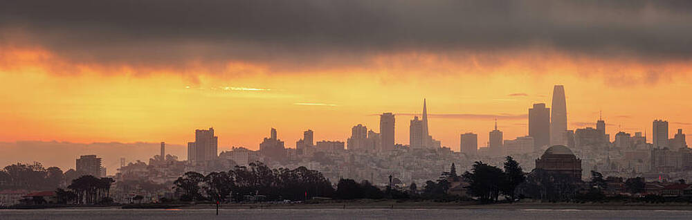 San Francisco Skyline Panorama by Reinier Snijders San Francisco Skyline Panorama by Reinier Snijders
