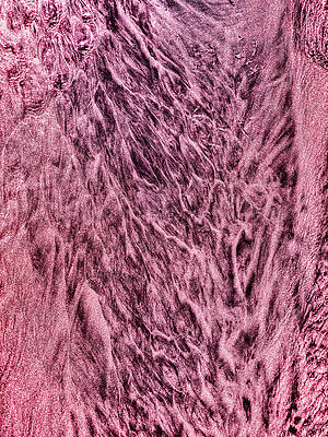 Wall Art - Digital Art - Sand pattern formed by flowing water by Bruce Block