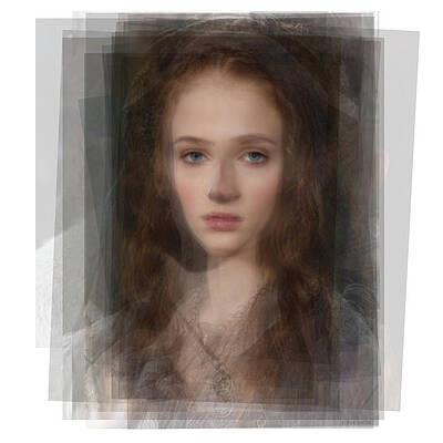 Sansa Stark Game of Thrones Portrait by Steve Socha Sansa Stark Game of Thrones Portrait by Steve Socha