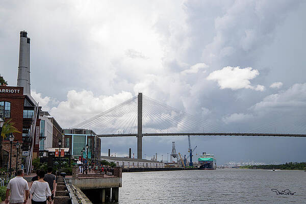 Savannah River and Seaport by David Salter Savannah River and Seaport by David Salter
