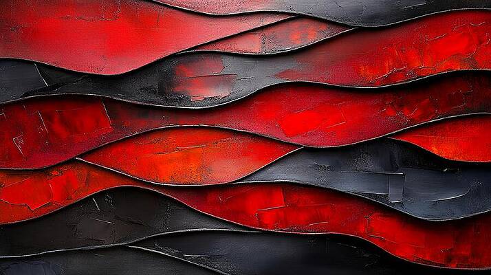 Wall Art - Digital Art - Scarlet Knight Power by Noah Parker