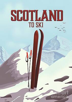 Scotland To Ski by Adam Lauren