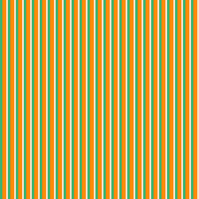 [ Thumbnail: Sea Green, Dark Orange, and Bisque Colored Lines/Stripes Pattern Acrylic Print ]