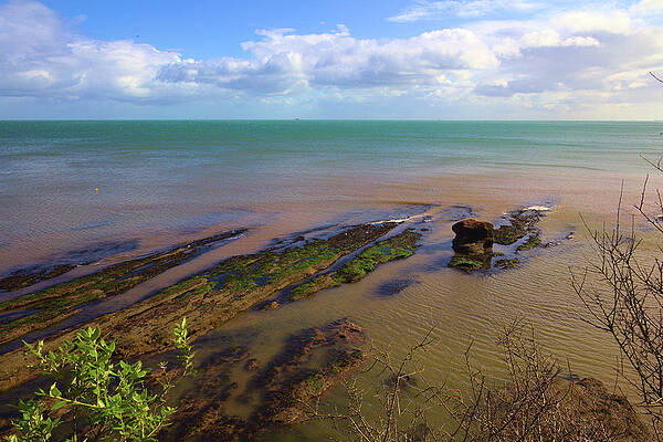 Sea Rocks and Clouds View fron the Beach at Dawlish by Jeremy Hayden Sea Rocks and Clouds View fron the Beach at Dawlish by Jeremy Hayden