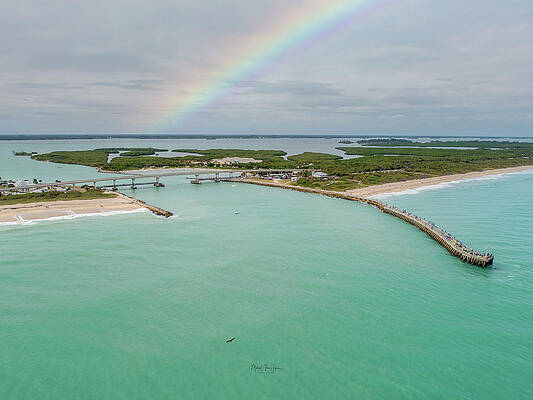 Sebastian Inlet Rainbow by Michael Hughes Sebastian Inlet Rainbow by Michael Hughes