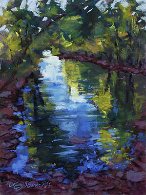 Secluded Cove by Mary Benke Secluded Cove by Mary Benke