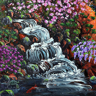 Secret Waterfall by Laura Iverson Secret Waterfall by Laura Iverson