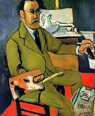 Self Portrait by Henri Matisse 1918 by Henri Matisse Self Portrait by Henri Matisse 1918 by Henri Matisse