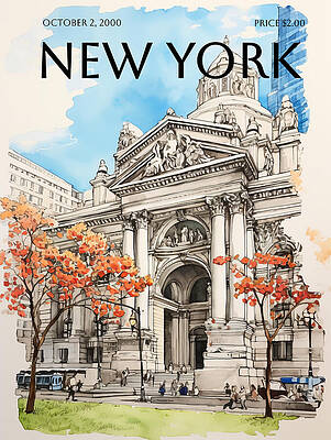 Wall Art - Mixed Media - Serenade of Knowledge - New York by John Garner