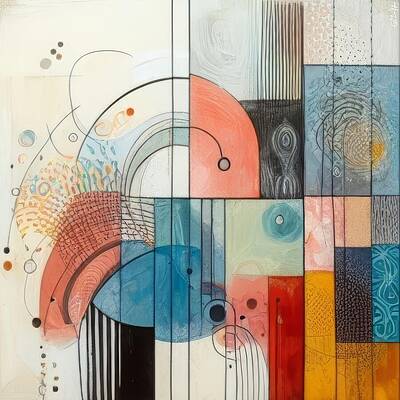 Shape Digital Art - Series 1, Pane 4 by Colin Hardman