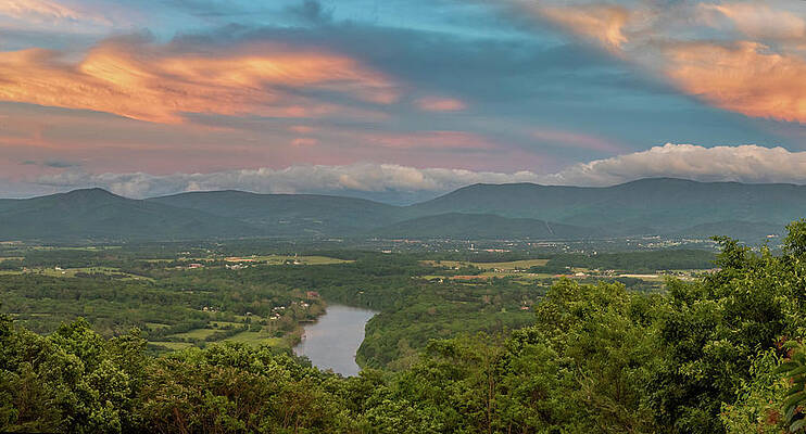 Shenandoah Valley Spring Sunset 2020 by Lara Ellis Shenandoah Valley Spring Sunset 2020 by Lara Ellis
