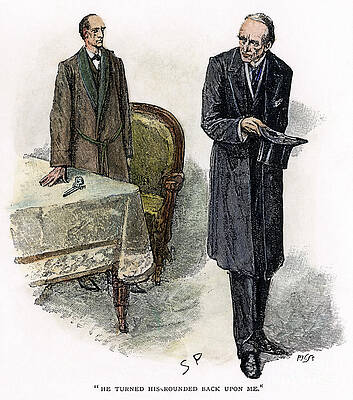 Wall Art - Photograph - Sherlock Holmes, 1893 by Sidney Paget
