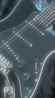 Wall Art - Photograph - Shimmering Strat by Judy Kennedy