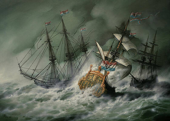 Ship Storm Paintings Page 16 Of 24 Fine Art America