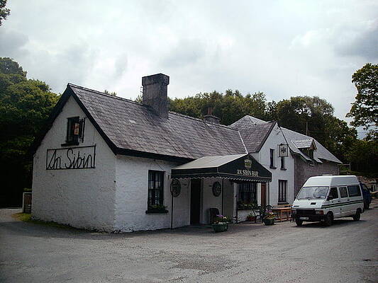 Wall Art - Photograph - An Sibin Bar, Lauragh, Beara. by Val Byrne