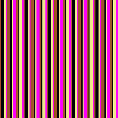 [ Thumbnail: Sienna, Black, Tan, and Fuchsia Colored Lines/Stripes Pattern Duvet Cover ]
