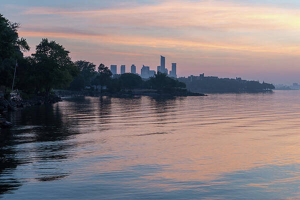 Silky Pink Morning - Prince of Wales Park on Toronto Waterfront by Georgia Mizuleva Silky Pink Morning - Prince of Wales Park on Toronto Waterfront by Georgia Mizuleva