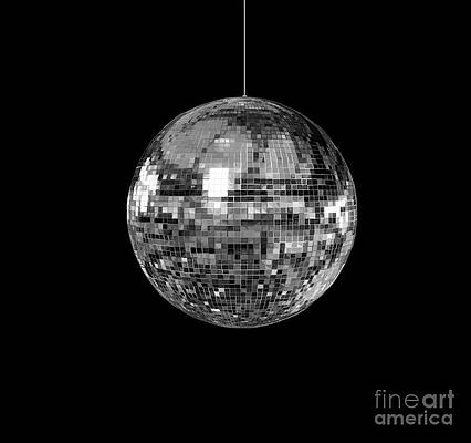 Colorful Glinting Disco Ball Sticker by Allan Swart - Pixels