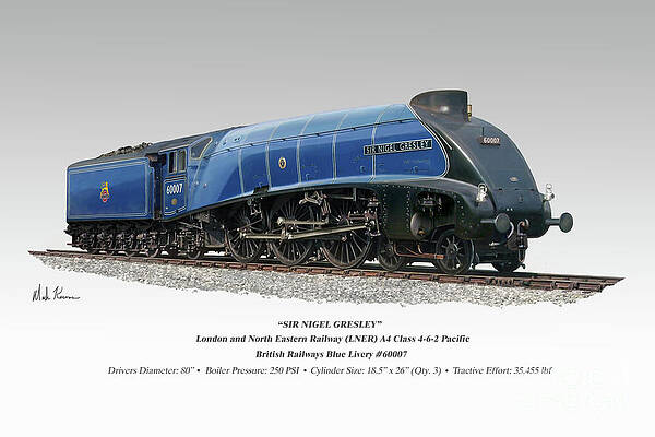 Sir Nigel Gresley by Mark Karvon Sir Nigel Gresley by Mark Karvon