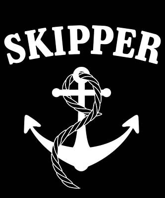 Wall Art - Digital Art - Skipper Of The Boat by Flippin Sweet Gear