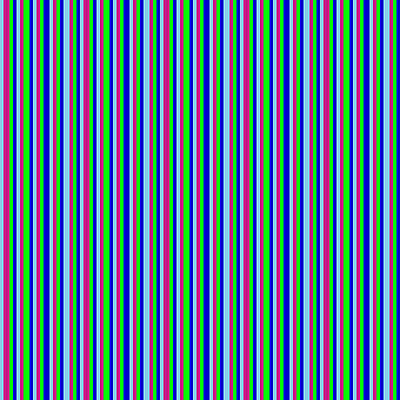 [ Thumbnail: Sky Blue, Violet, Lime, and Blue Colored Lined/Striped Pattern Duvet Cover ]