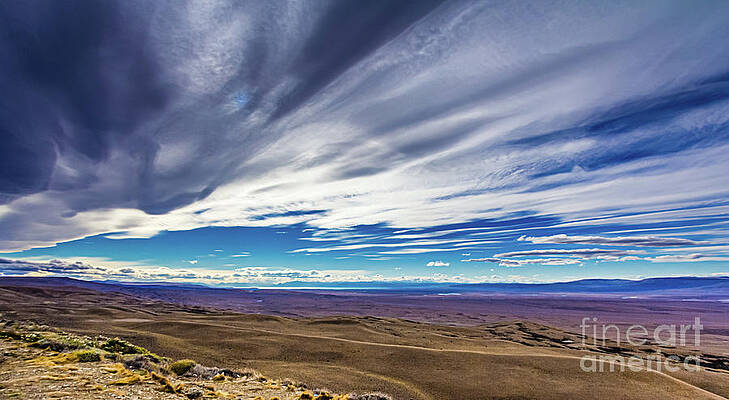 Sky over the Patagonian Steppe by Lyl Dil Creations Sky over the Patagonian Steppe by Lyl Dil Creations