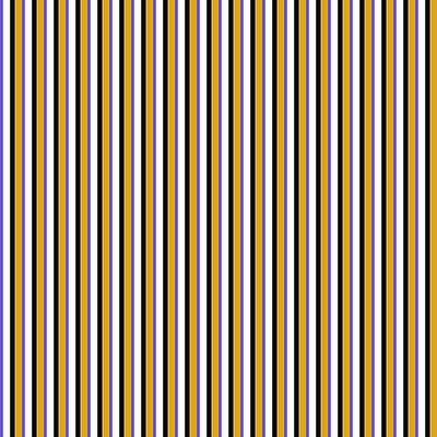 [ Thumbnail: Slate Blue, White, Black, and Goldenrod Colored Lined/Striped Pattern Duvet Cover ]