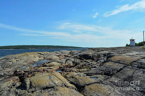 Small Lighthouse By The East Coast by Torfinn Johannessen Small Lighthouse By The East Coast by Torfinn Johannessen