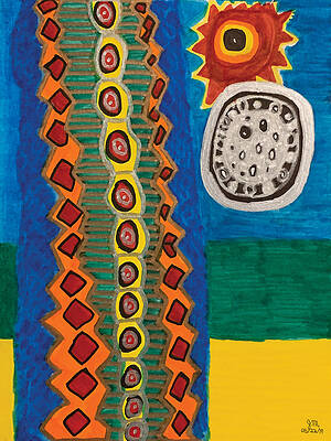 Wall Art - Photograph - Snakeskin, Sun and Moon by Jordan Maloney