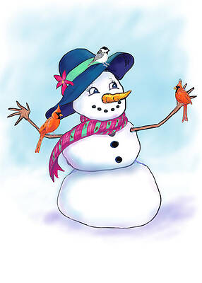 Snowlady and Friends by Susan Camp Hilton Snowlady and Friends by Susan Camp Hilton