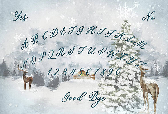 Snowy Forest Spiritboard by Ruth Moratz Snowy Forest Spiritboard by Ruth Moratz