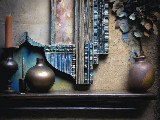 Wall Art - Digital Art - Some Found Objects by Eris And AI